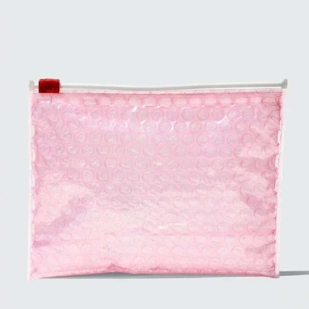 FREE Glossier Medium Pink Pouch